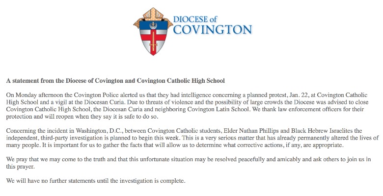 diocese of covington