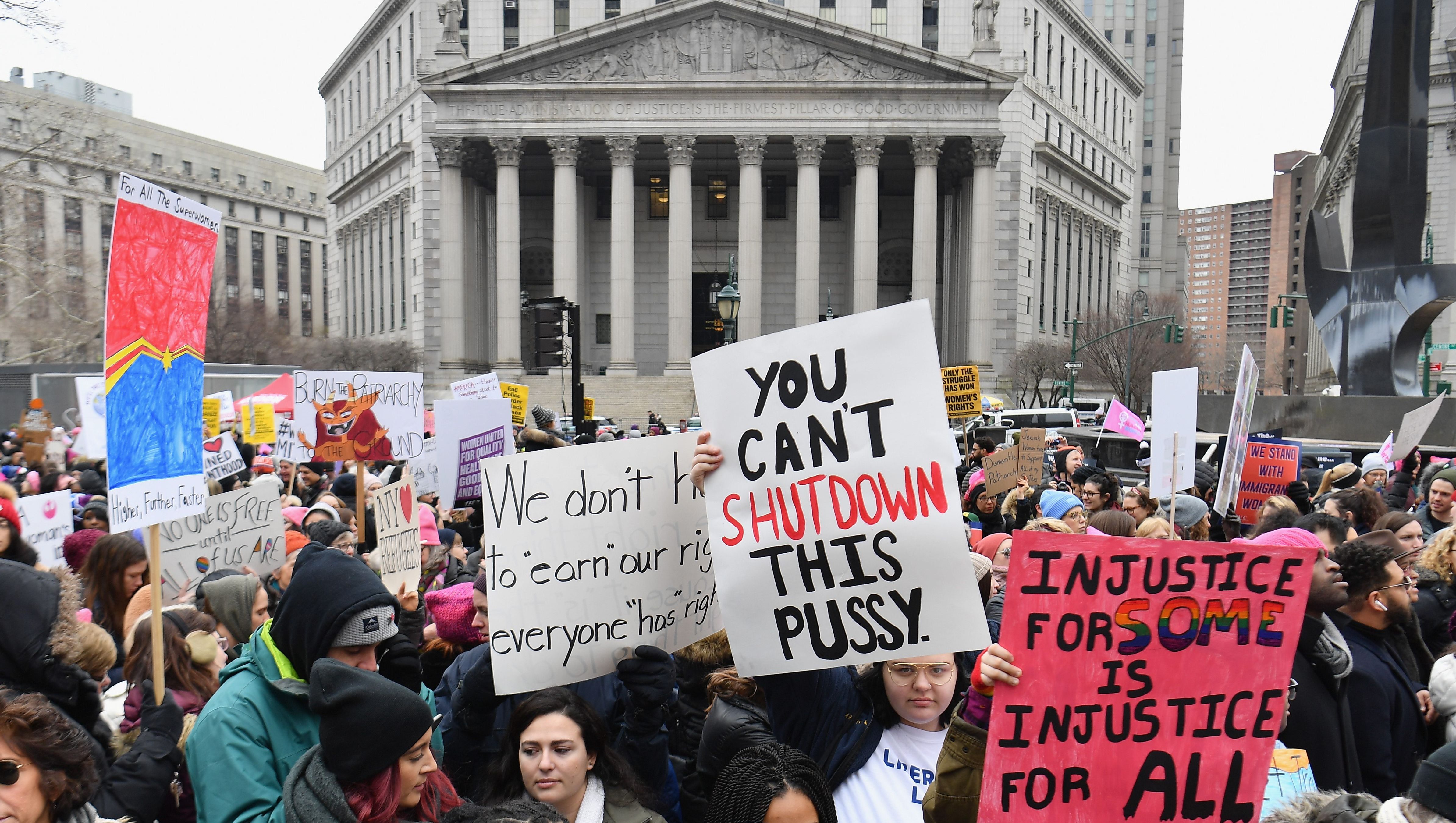 Women’s March NYC vs Women’s March Alliance [PHOTOS]
