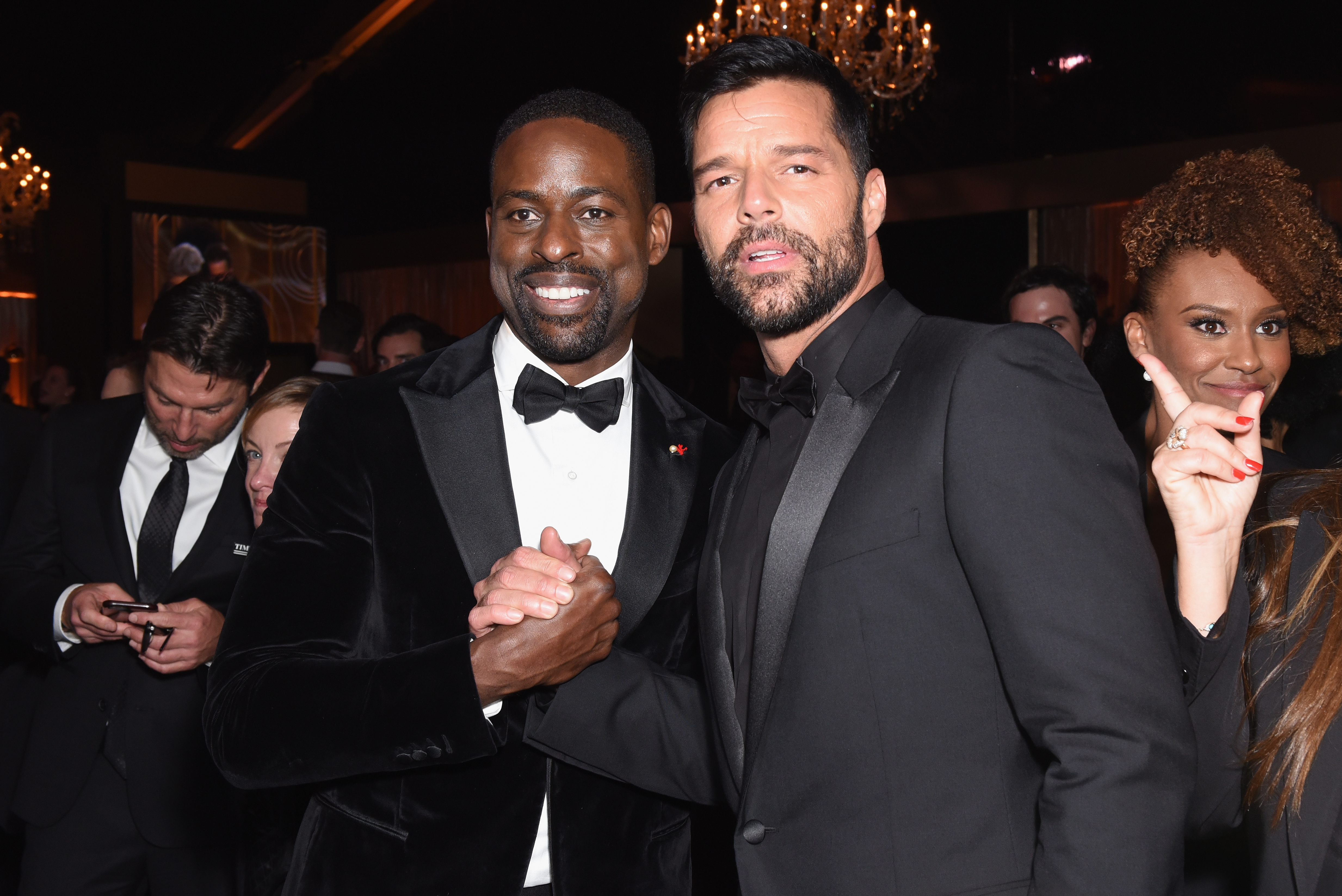 Sterling J. Brown and Ricky Martin