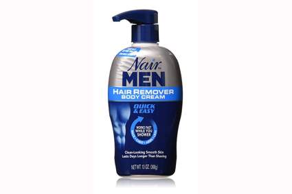 nair hair removal cream for men