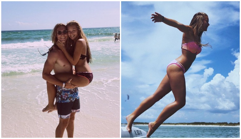 Photos: Trevor Lawrence, Girlfriend Marissa Enjoy A Beach Day