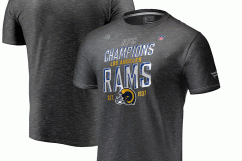 Los Angeles Rams NFC Champions Gear & Apparel 2018-19