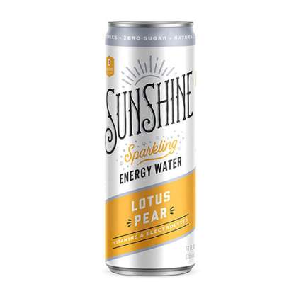 sunshine sparkling energy waters