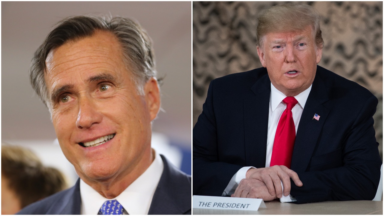 Trump Hits Back At Romney Editorial