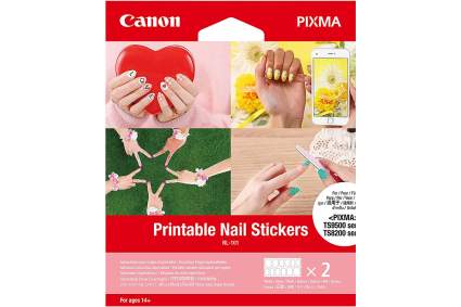 Canon nail art sticker sheets