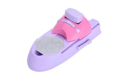 Light purple and pink nail stamping device