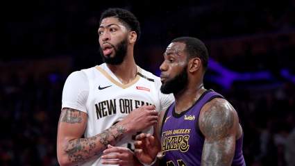 LeBron James & Anthony Davis Meeting Fuels Lakers Trade Rumors [PHOTO]