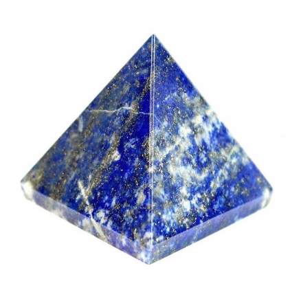 Lapis lazuli pyramid