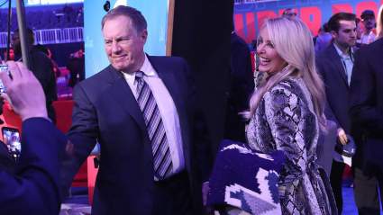 Bill Belichick & Girlfriend Linda Holliday’s Dog Wears Pats Hoodie Like Dad
