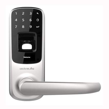 touch screen fingerprint smart lock