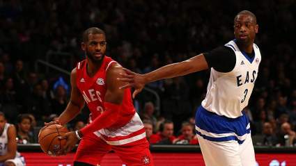 WATCH: Chris Paul and Dwyane Wade Exchange Jerseys After Rockets Win