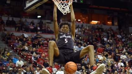 Jalen McDaniels NBA Draft Projection: SDSU Forward A Possible First Round Pick