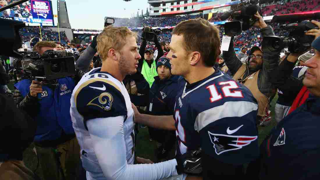 DraftKings NFL Super Bowl Picks & Lineups Patriots vs. Rams Showdown
