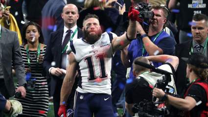 Julian Edelman & Rob Gronkowski Break Super Bowl Record vs. Rams