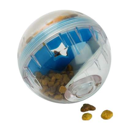 PetZone treat ball slow feeder dog bowl