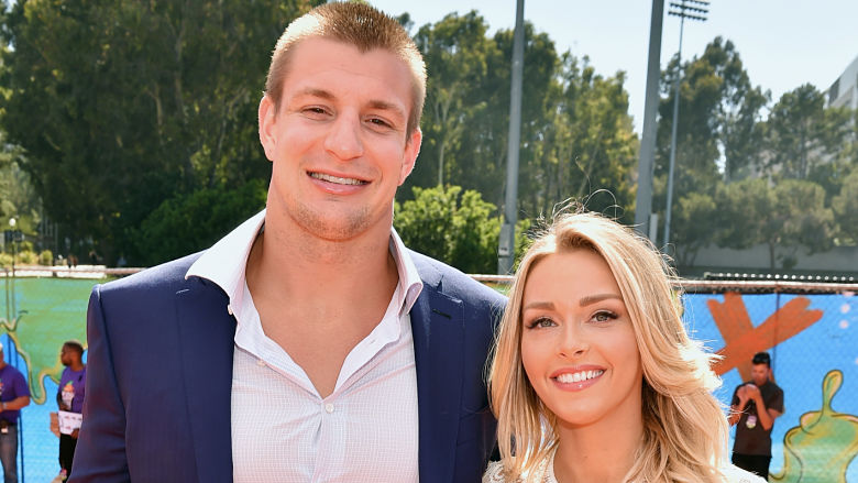 Rob Gronkowskis Girlfriend Camille Kostek Is Proud Of Him