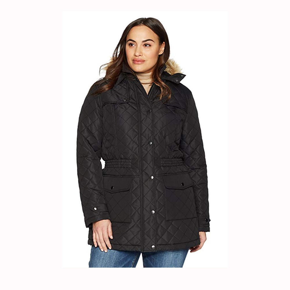 ladies plus size quilted jackets