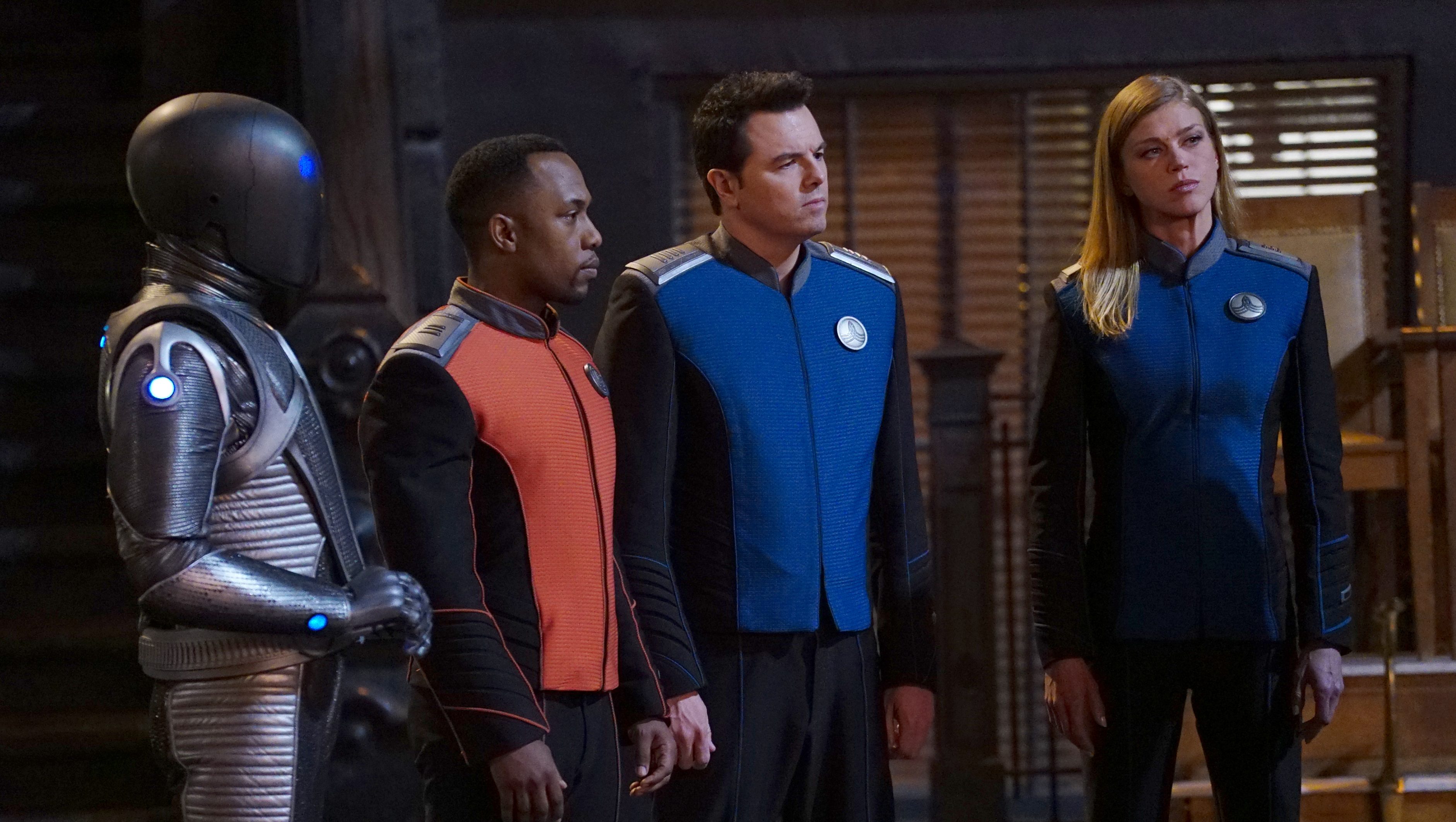 The Orville S02e07 Cast Special Guests On Deflector