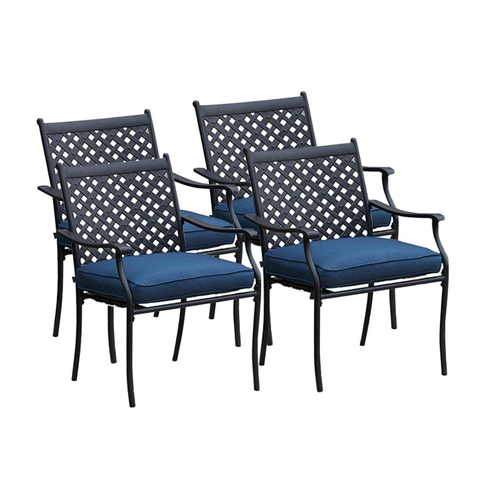 15 Best Wrought Iron Patio Furniture Pieces 2020 Heavy Com   Wrought Iron Patio Chairs 