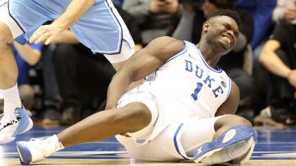 WATCH: Zion Williamson’s Torn Shoe Video Which Led to Knee Injury