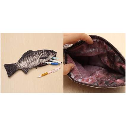 realistic fish pouch