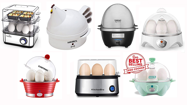 Best Buy: Chefman Electric Egg Cooker + Boiler, Quickly Makes 6 Eggs,  BPA-Free Black RJ24-V2-BLACK