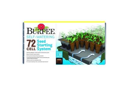 Burpee 72 Cell Self Watering Seed Starting Kit