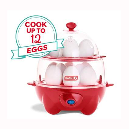 red rapid egg cooker