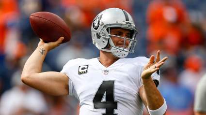 Raiders’ Derek Carr Tells Wild Story of How Broken Back Healed in Days