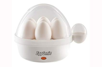 white seven egg rapid cooker