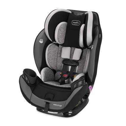 Grey baby carseat