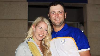 Jon Rahm’s Girlfriend, Kelley Cahill, Shows Off NFL Arm on Instagram Video