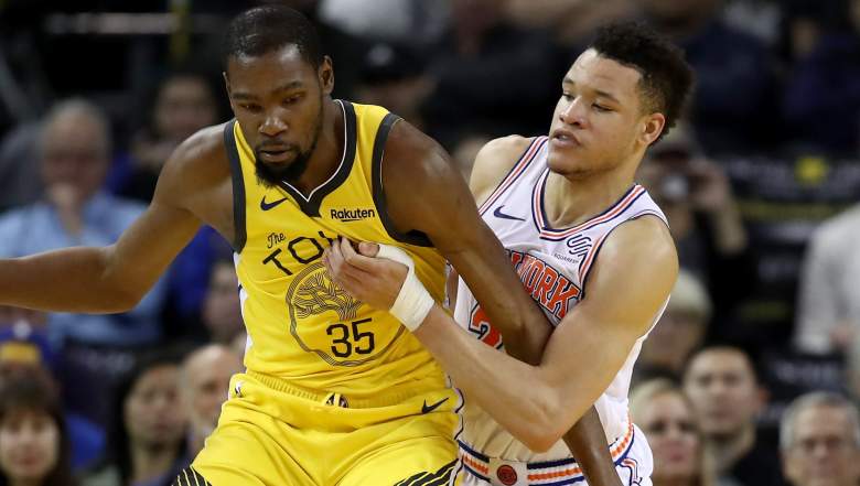 kevin durant leaving warriors free agency knicks clippers