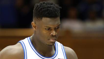 Duke’s Zion Williamson Wears Kyrie Nike Shoes in Twitter Post