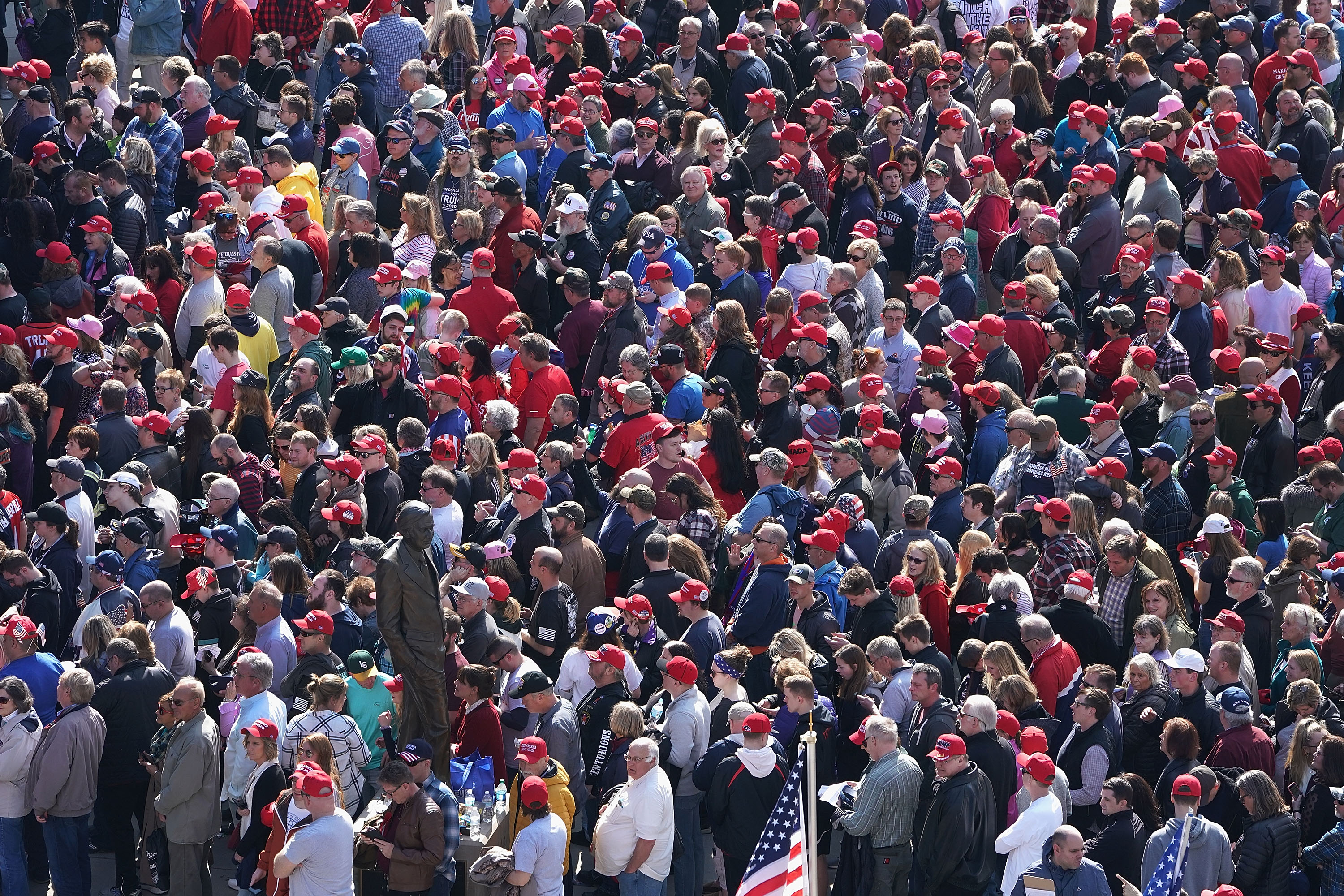 How Many People Attended Trump’s Grand Rapids, Michigan Rally? [CROWD ...