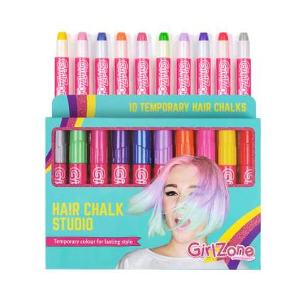 GirlZone: Hair Chalk Set For Girls