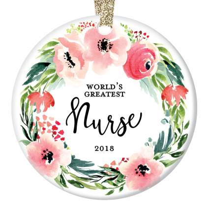 World's Greatest Nurse Ornament