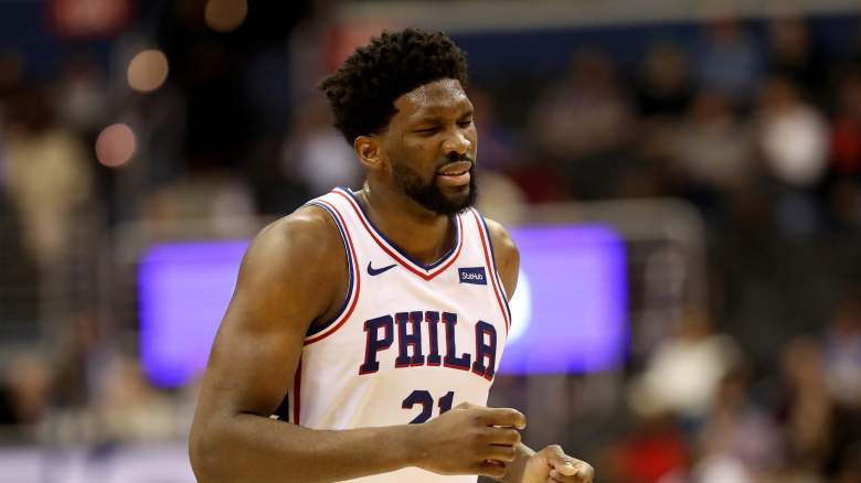 Joel Embiid injury 76ers roster starting lineup