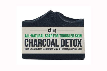 charcoal and bentonite clay soap