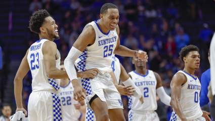 Kentucky Roster & Starting Lineup vs. Abilene Christian Without PJ Washington