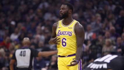 Lakers Bench Sets Twitter Ablaze After Lance Stephenson Drops Jeff Green