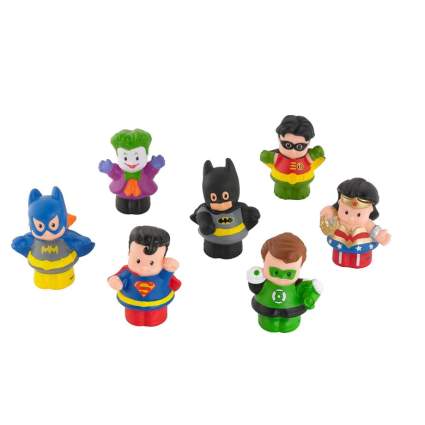 Little People Fisher Price DC Super Friends Figure Pack of 7