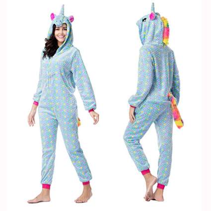 unicorn onesie pajamas