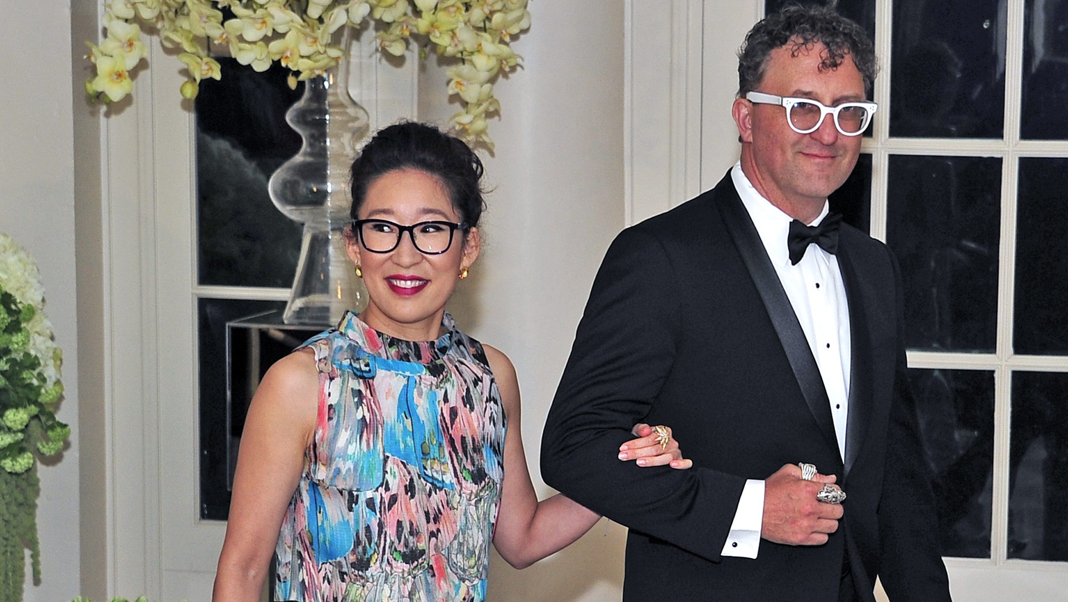 Sandra Oh Is Dating Boyfriend Lev Rukhin   Sandra Oh And Lev E1553901992685 