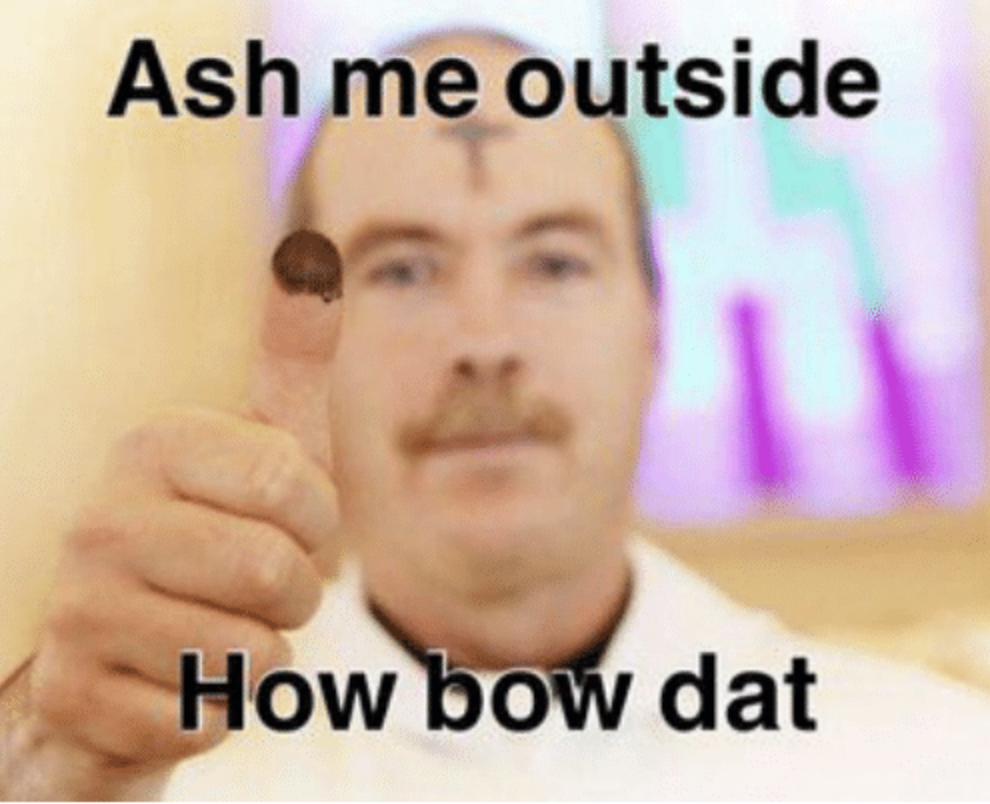 Ash Wednesday Memes 