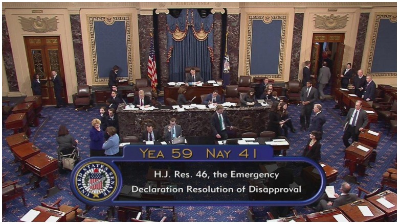emergency senate session