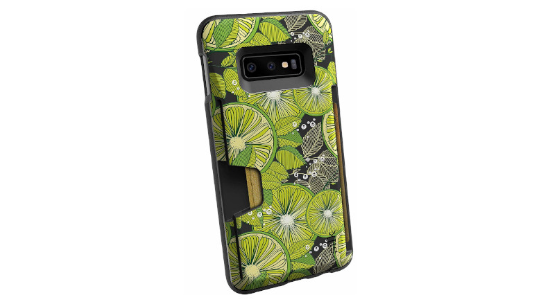 Green Flip Folio Book Case Full Body Protection with Card Holder for Samsung Galaxy S10E Premium Leather Cover with Butterfly Design DENDICO Galaxy S10E Wallet Case 