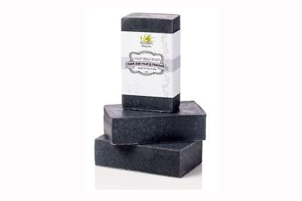 goat milk and activated charcoal soap