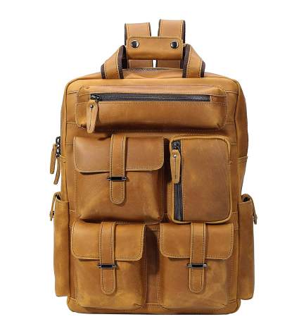 Texbo Leather Backpack
