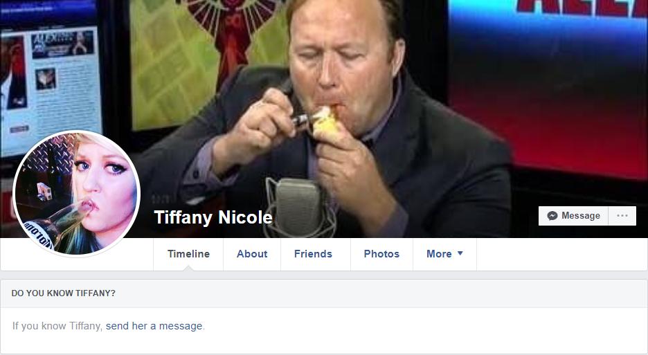 Tiffany Nicole Facebook page